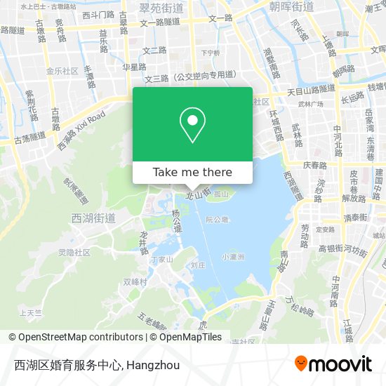 西湖区婚育服务中心 map
