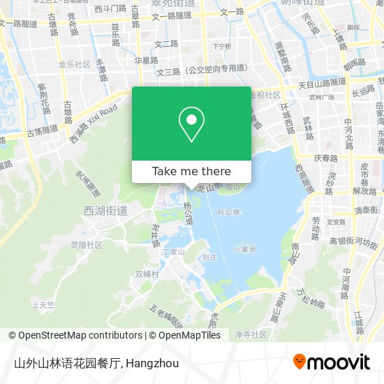 山外山林语花园餐厅 map