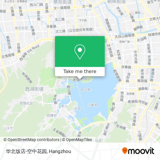 华北饭店-空中花园 map