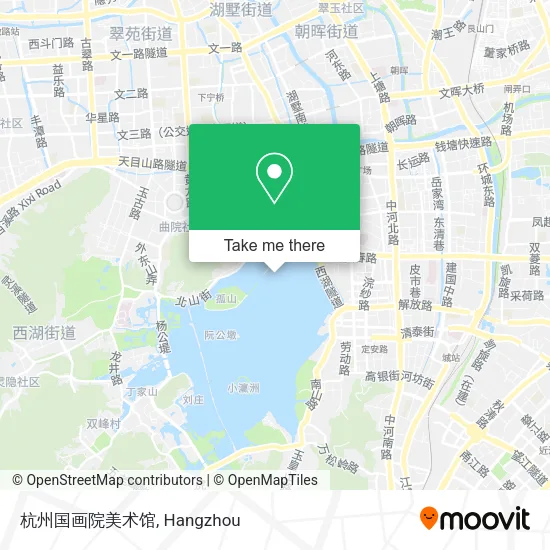 杭州国画院美术馆 map