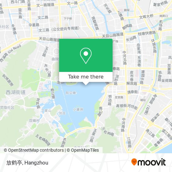 放鹤亭 map