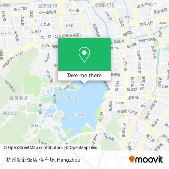杭州新新饭店-停车场 map