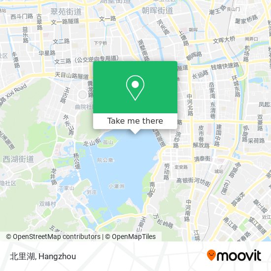 北里湖 map