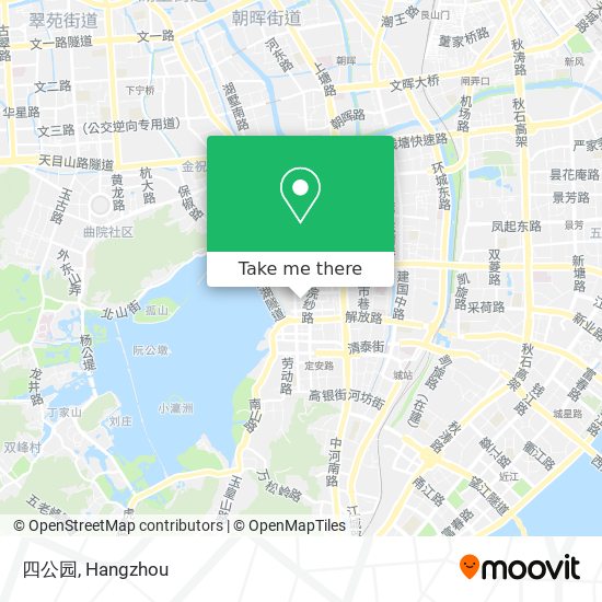 四公园 map
