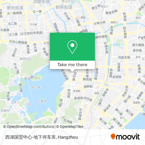 西湖国贸中心-地下停车库 map