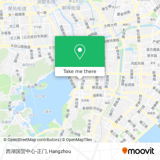 西湖国贸中心-正门 map