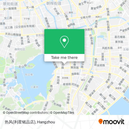 热风(利星铭品店) map