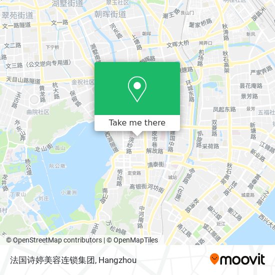 法国诗婷美容连锁集团 map