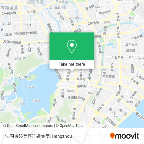 法国诗婷美容连锁集团 map