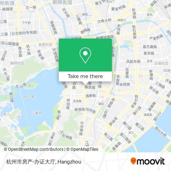 杭州市房产-办证大厅 map