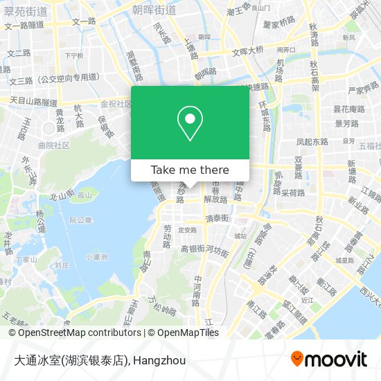 大通冰室(湖滨银泰店) map