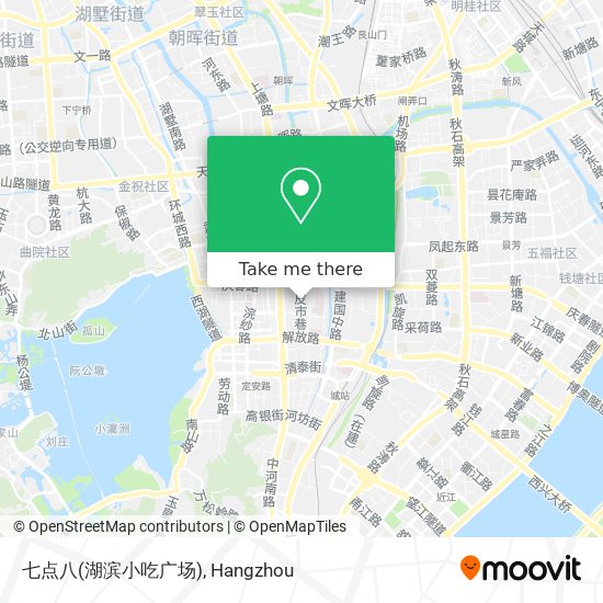 七点八(湖滨小吃广场) map