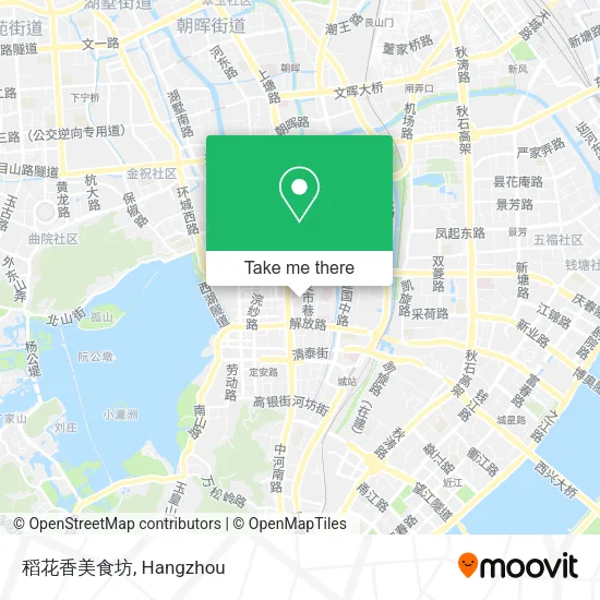 稻花香美食坊 map