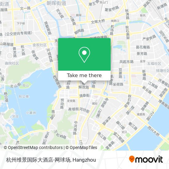 杭州维景国际大酒店-网球场 map