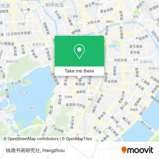 钱塘书画研究社 map