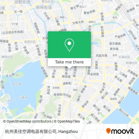 杭州美佳空调电器有限公司 map