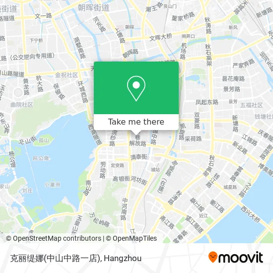 克丽缇娜(中山中路一店) map