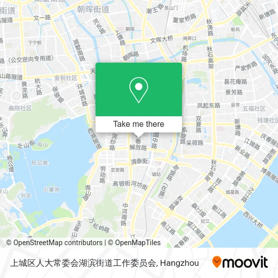 上城区人大常委会湖滨街道工作委员会 map