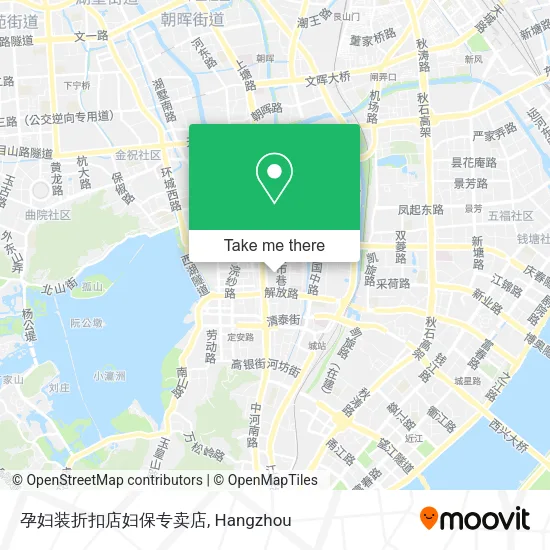 孕妇装折扣店妇保专卖店 map
