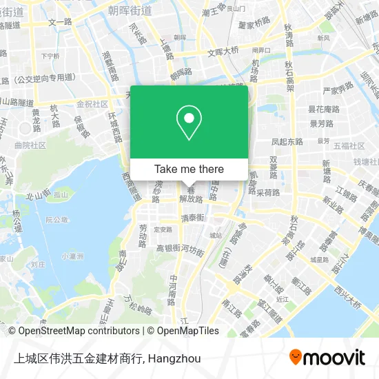 上城区伟洪五金建材商行 map