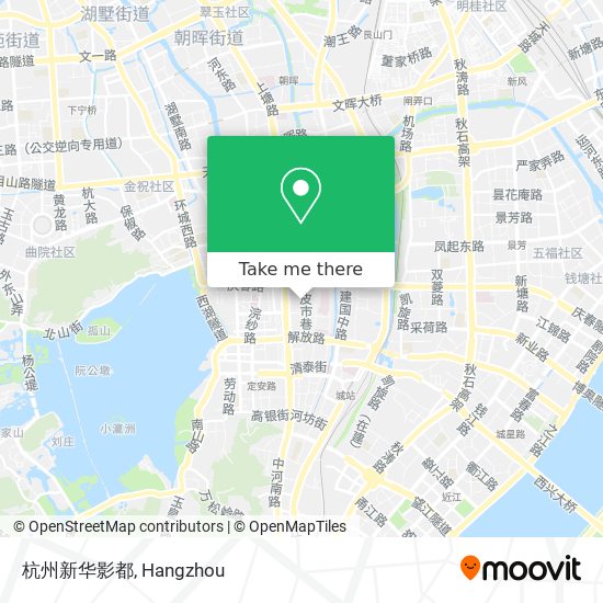 杭州新华影都 map