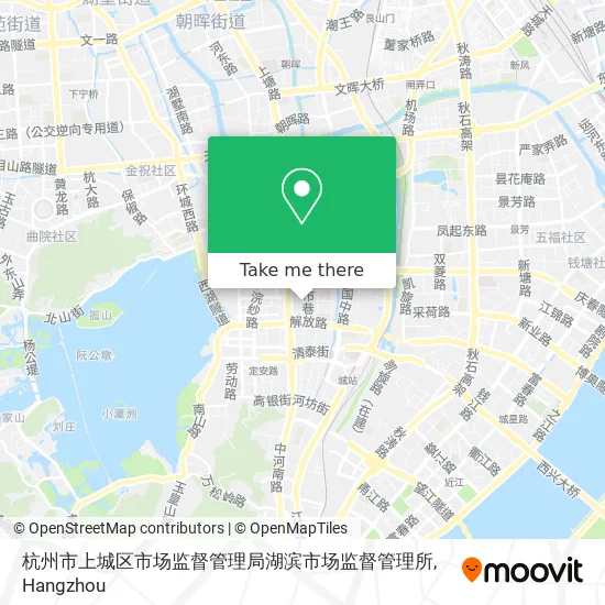 杭州市上城区市场监督管理局湖滨市场监督管理所 map