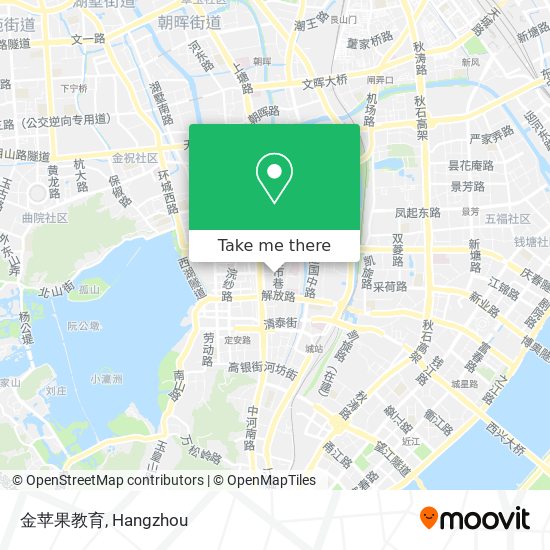 金苹果教育 map