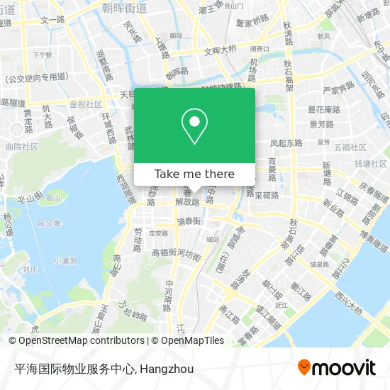 平海国际物业服务中心 map