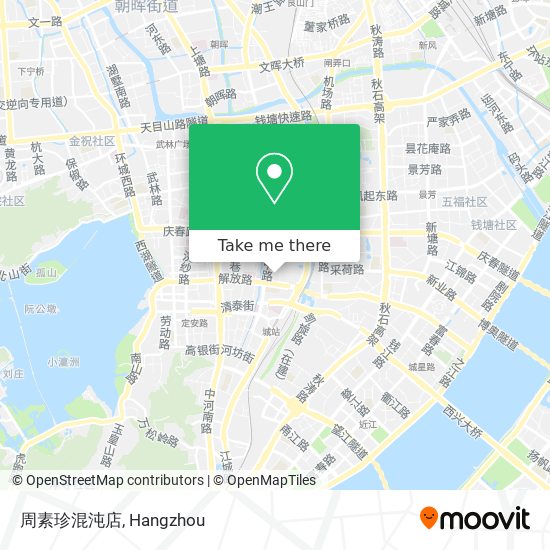 周素珍混沌店 map