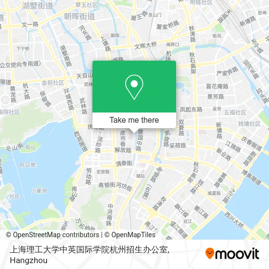 上海理工大学中英国际学院杭州招生办公室 map