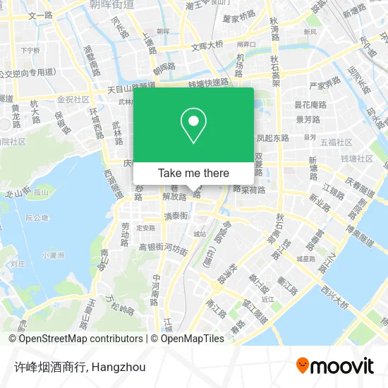 许峰烟酒商行 map