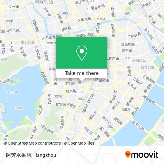 阿芳水果店 map