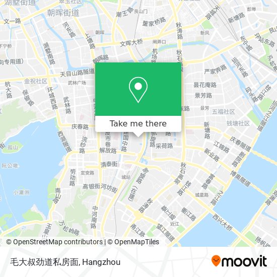 毛大叔劲道私房面 map
