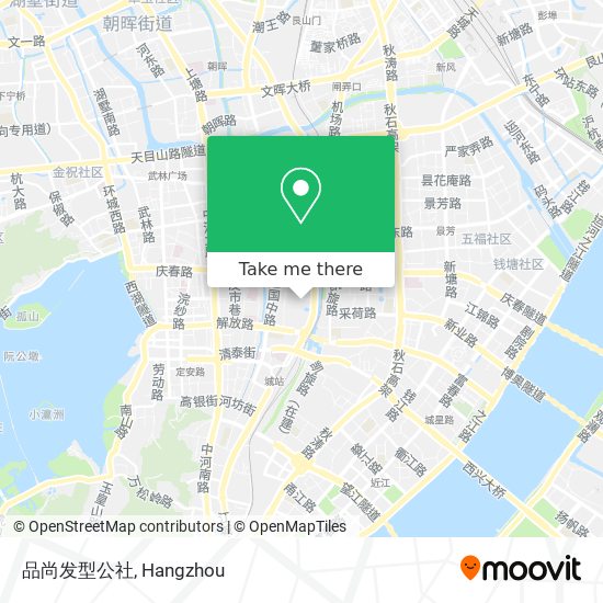品尚发型公社 map