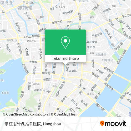 浙江省针灸推拿医院 map