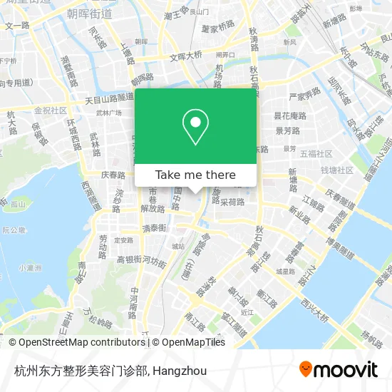 杭州东方整形美容门诊部 map