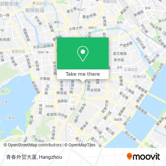 青春外贸大厦 map