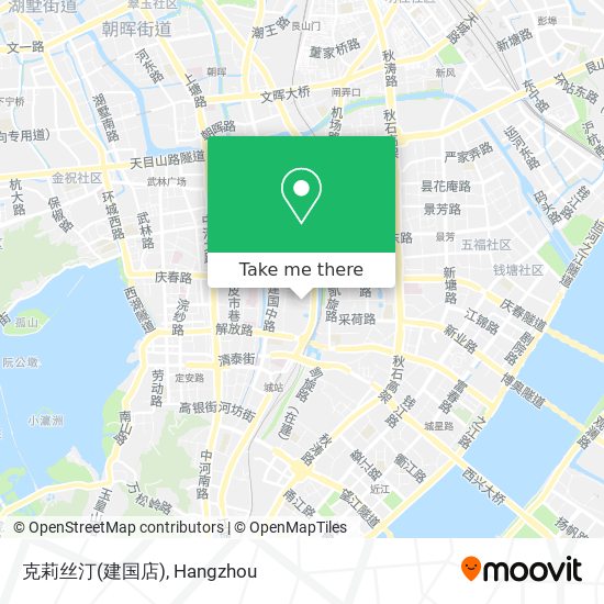 克莉丝汀(建国店) map