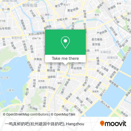 一鸣真鲜奶吧(杭州建国中路奶吧) map