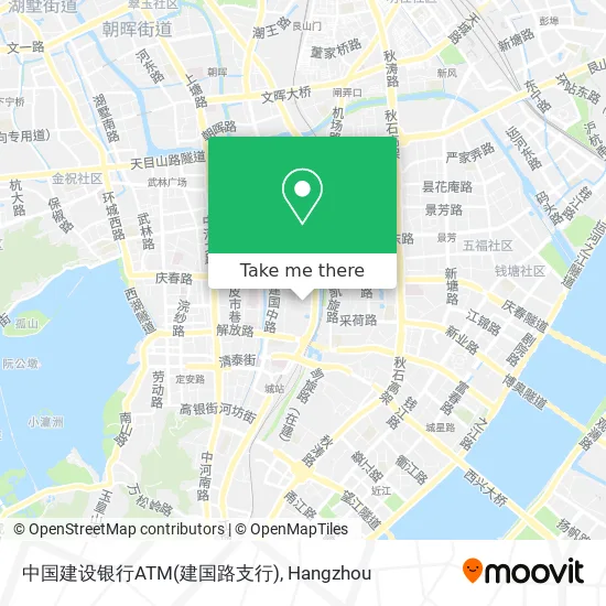 中国建设银行ATM(建国路支行) map