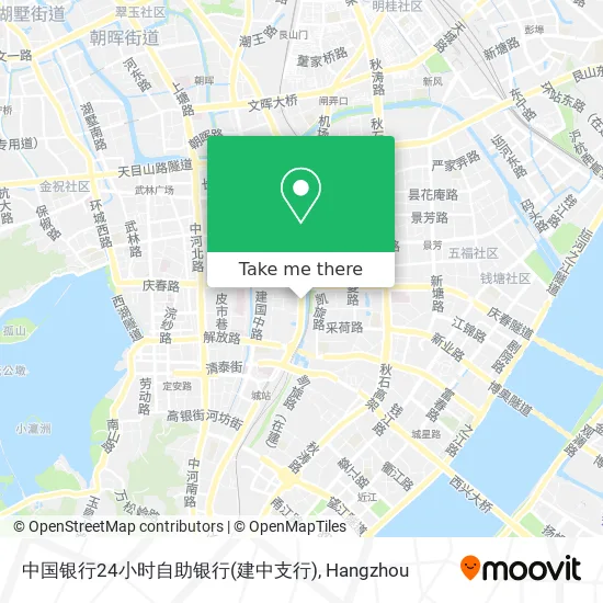 中国银行24小时自助银行(建中支行) map
