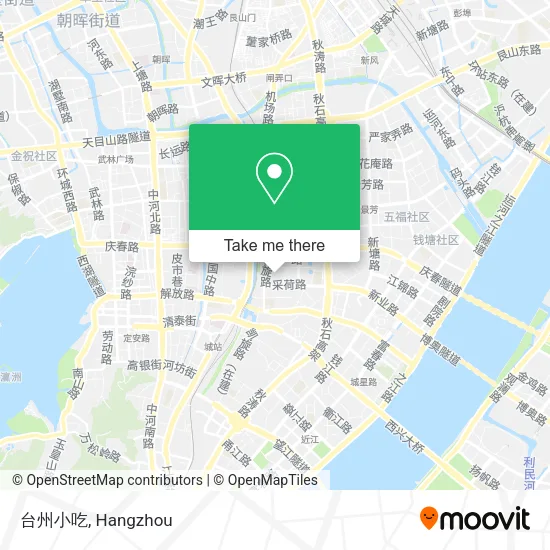 台州小吃 map