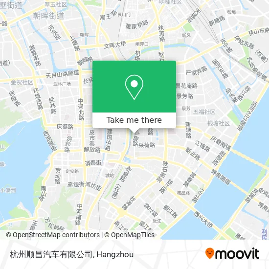 杭州顺昌汽车有限公司 map