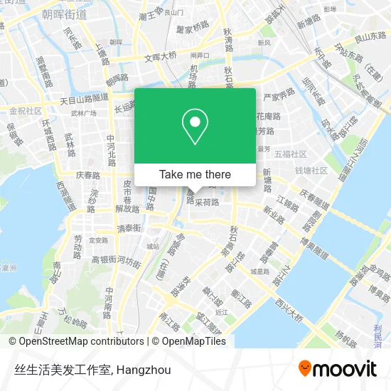 丝生活美发工作室 map