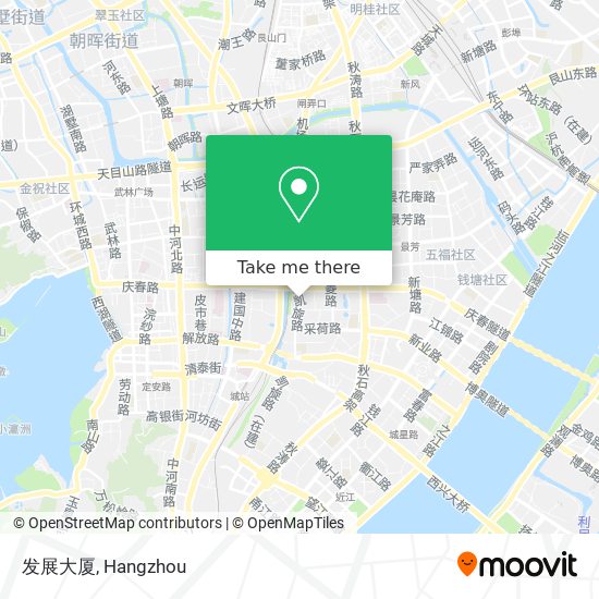 发展大厦 map