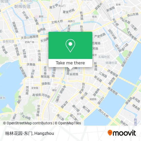 翰林花园-东门 map