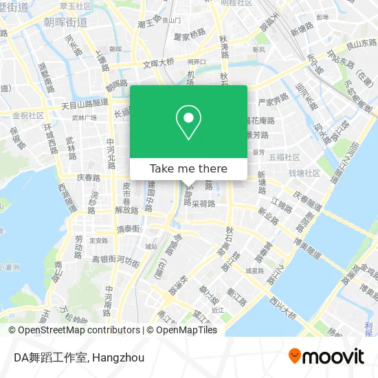 DA舞蹈工作室 map