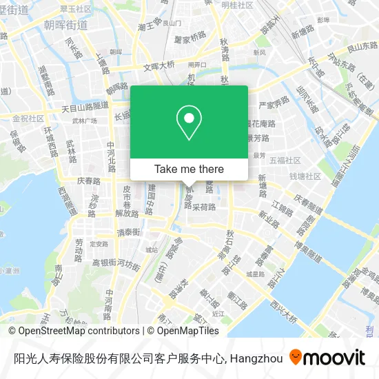 阳光人寿保险股份有限公司客户服务中心 map