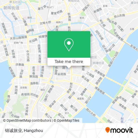 锦诚旅业 map