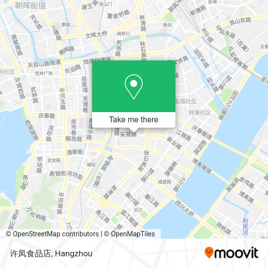 许凤食品店 map
